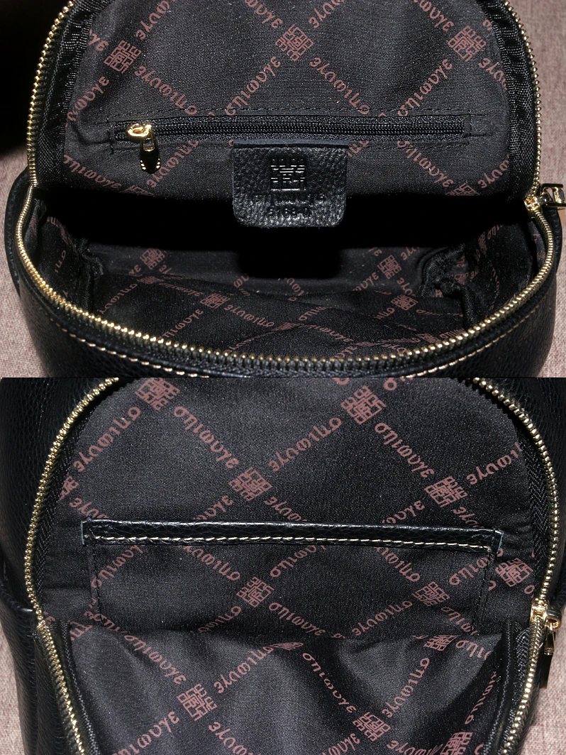 LEFT&NORTH Ransel Mini Wanita  - Genuine Leather Backpack ulasan dan harga