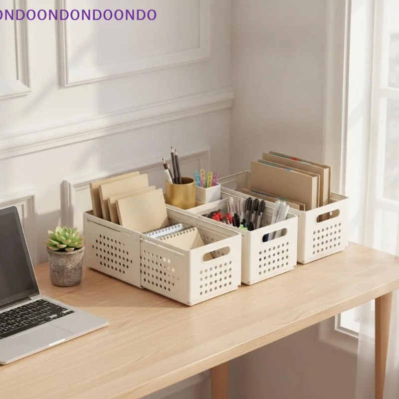 Retractable Storage Box Durable Plastic Large Capacity Expandable Organizer for Makeup Cosmetics Vanity Space Saving