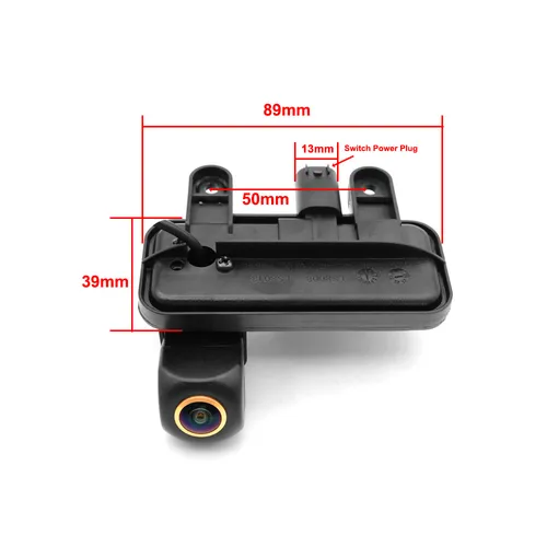 Imagen 2 del producto Cámara de visión trasera de coche AHD 1080P para Mercedes Benz Clase E, E200, E260, E300, E350, E63, W212, C207, W207, CCD, HD, visión nocturna, marcha atrás