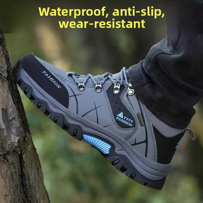 

Мужские кроссовки 2025 года: новые весенние водонепроницаемые, нескользящие и износостойкие низкие повседневные кроссовки для активного отдыха