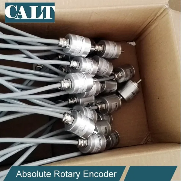 CAS60 series 10 bits 12 bits parallel output single turn absolute rotary encoder