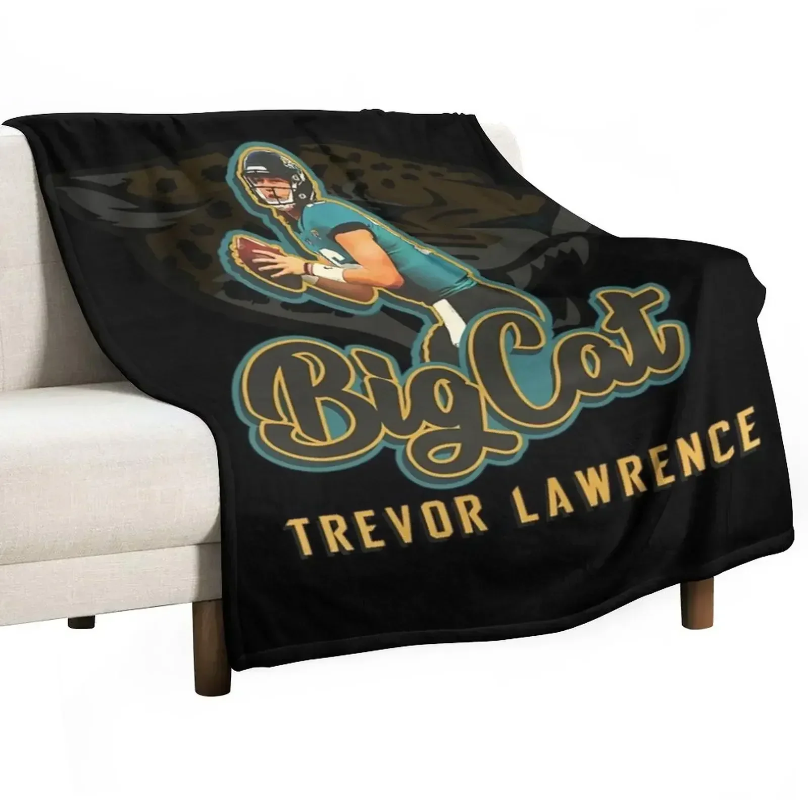 

Trevor Lawrence T-ShirtTrevor Lawrence_ Big Cat Throw Blanket sofa bed warm winter Blankets For Bed Beautifuls Blankets