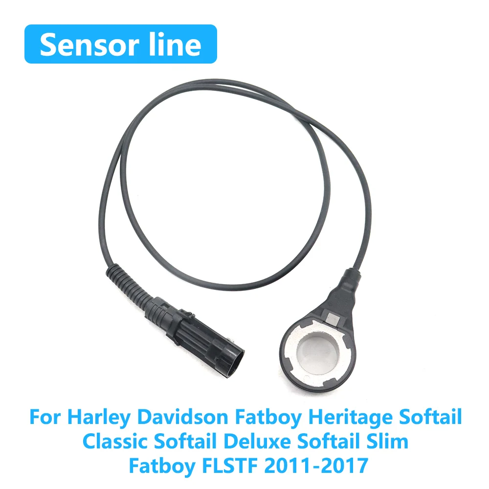 

Front ABS Wheel Speed Sensor For Harley Davidson Fatboy Heritage Softail Classic Softail Deluxe Slim Fatboy FLSTF 2011-2017