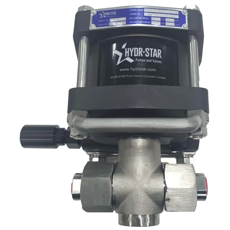 

HYDR-STAR factory supply haskel-like ASF-100 Pneumatic driven hydro test pump