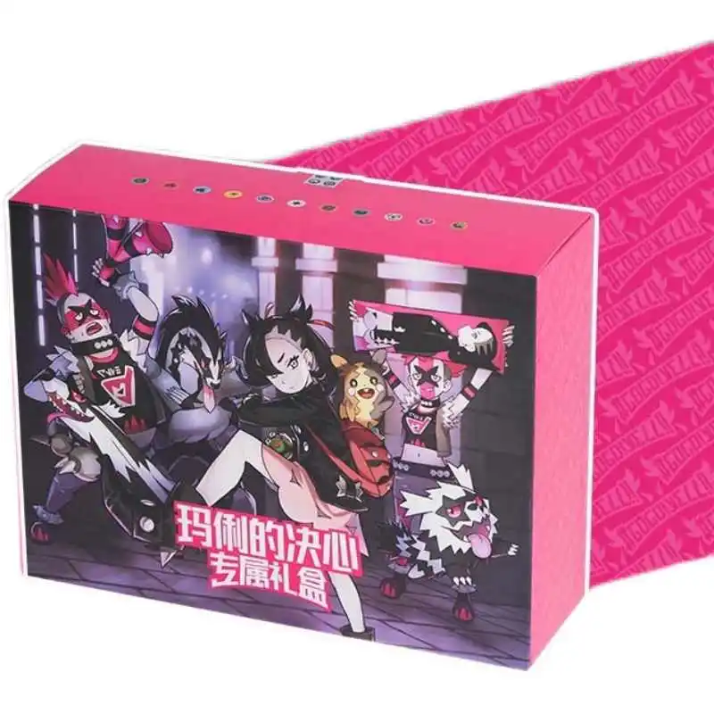 

Authentic Pokemon Trading Card Game Mary'S Determination Gift Box Simplified Chinese Version Collectible Anime Toys And Hobbies