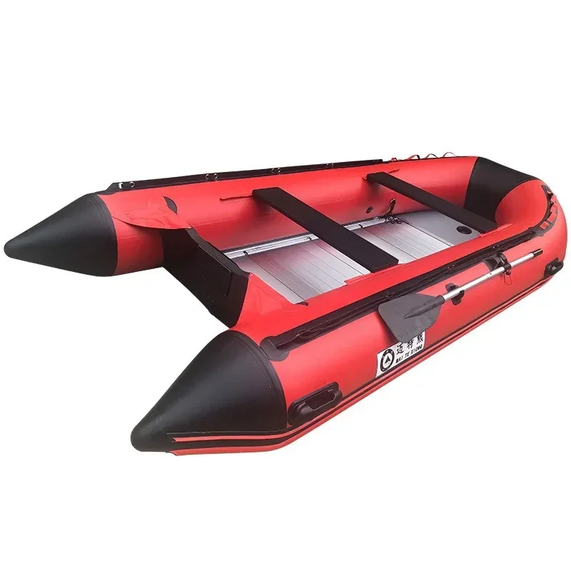 

Source directly from the manufacturer flood control emergency inflatable thickened rubber boat life-saving kayak aluminum