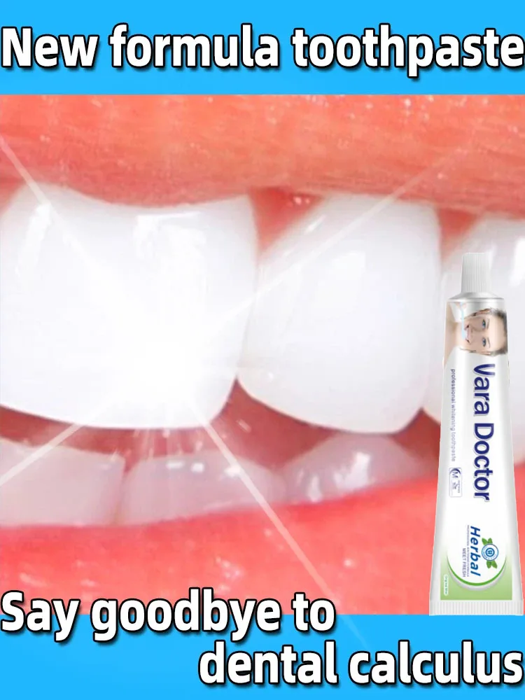 100g Whitening Toothpaste Remover Dental Calculus Whitening Teeth Mouth Odor Removal Bad Breath Preventing Periodontitis 2024