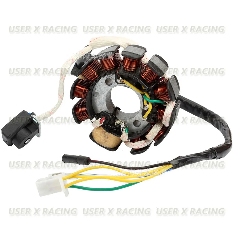 USERX Universal Motorcycle Accessories Engine ignition generator coil stator For Scooter GY6 125cc 150cc 152QMI 157QMJ