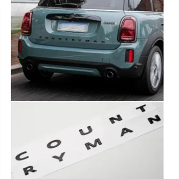 適用於 Mini Cooper S JCW F54 F55 F56 F57 F60 R55 R56 R57 R60 R61 的 3D ABS 字母 Countryman 標誌後備箱標誌貼紙 8 最佳銷售 迷你鄉村人標誌 - №4