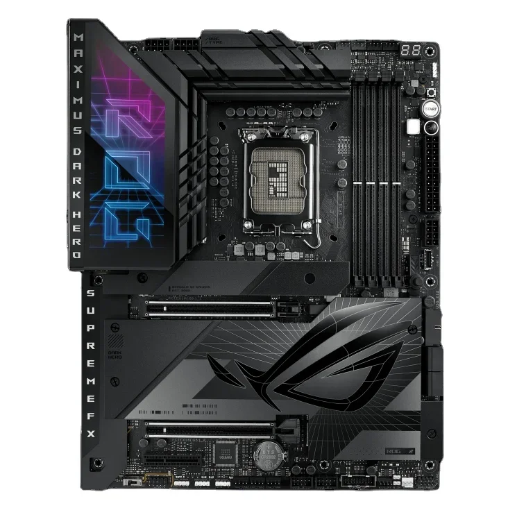 ROG Maximus Z790 Dark H E R O(WiFi 7) LGA 1700 Motherboard ATX DDR5 Support 14th 13th 12th Gen Process M.2,PCIe 5.0 NVMe SSD