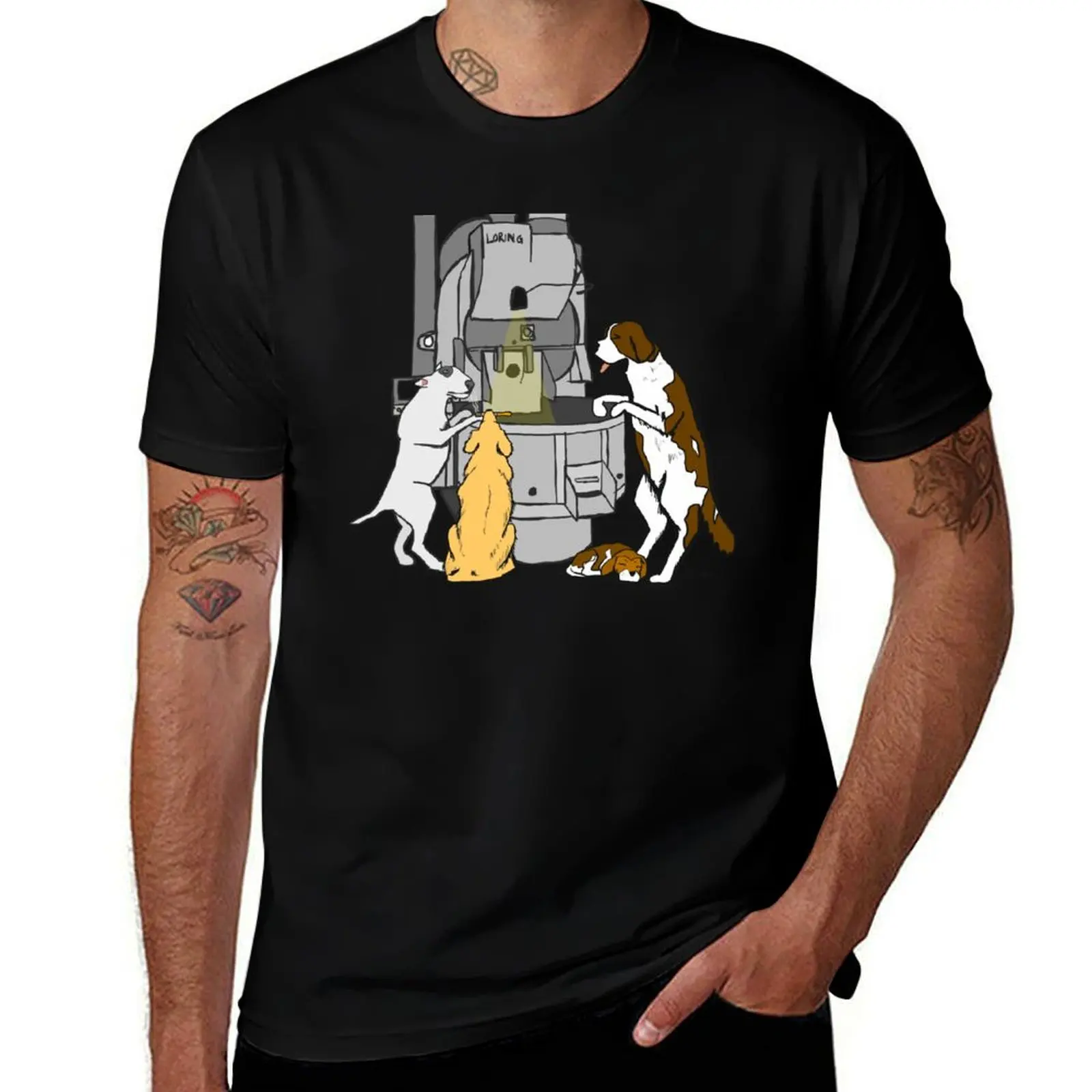 

Dogs cotton roasting t T-Shirt Loring a shirt for shirts pack anime t on man