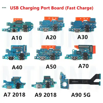 USB nabíječka Nabíjecí port Dock konektor Flex kabel pro Samsung A70 A50 A40 A30 A20 A10 A7 A9 5G A920F A908N A908B A902F 10 nejlepší prodej Panel Samsungu Galaxy A20 - №8