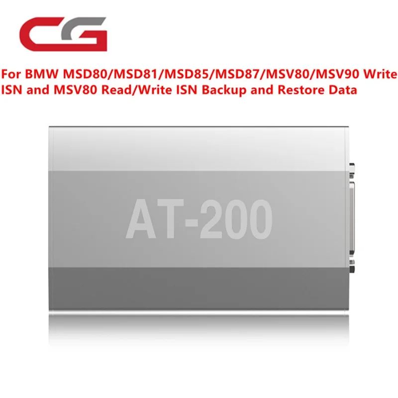 

CGDI AT200 Upgrade for BMW MSD80/MSD81/MSD85/MSD87/MSV80/MSV90 Write ISN and MSV80 Read/Write ISN Backup and Restore Data