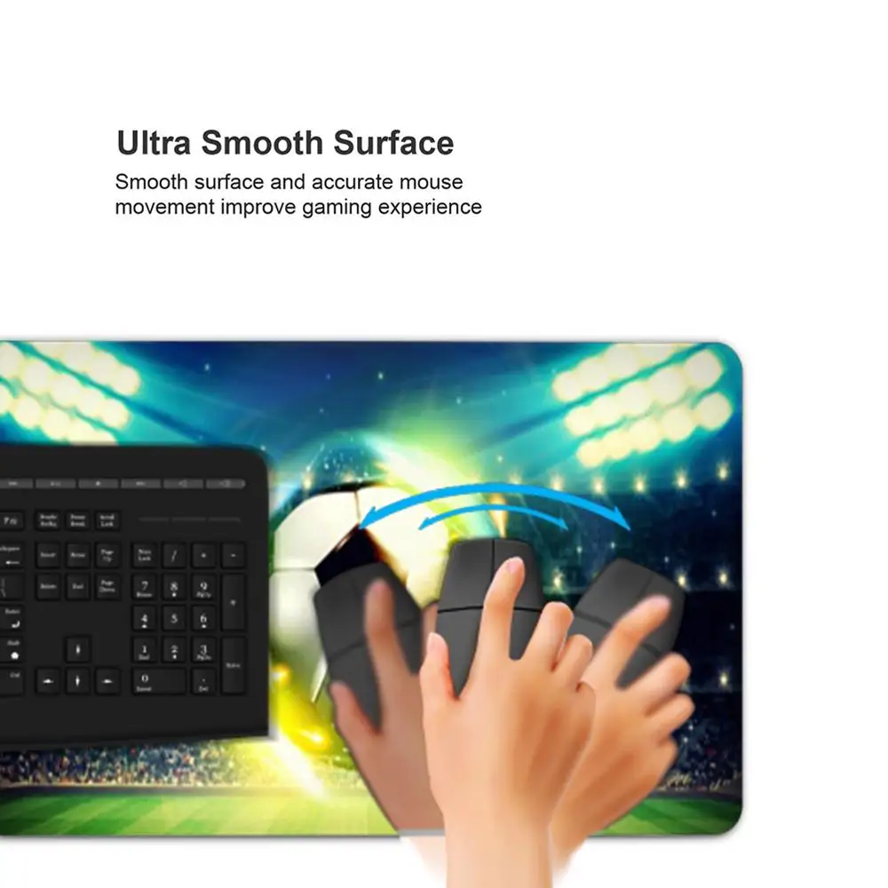 Soccer Football Large Gaming Mouse Pad Computer Mousepad Gamer Laptop Mouse Mat Office Mausepad XXL Carpet Keyboard Mat Desk Pad