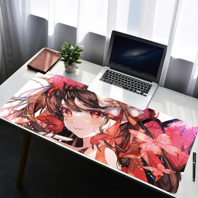 

Gaming Crystal Eyes Mouse Pad Desk Mat Gamer Professional Premium Mousepad Functional Speed Control Accessories Keyboard Pad