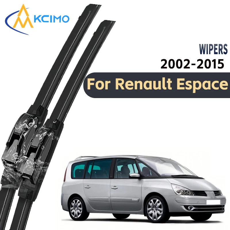 

Enhanced 2pcs Windshield Wipers for Renault Espace IV 2002-2015 Quiet Scratch Free Superb Durability Essential Auto Accessory