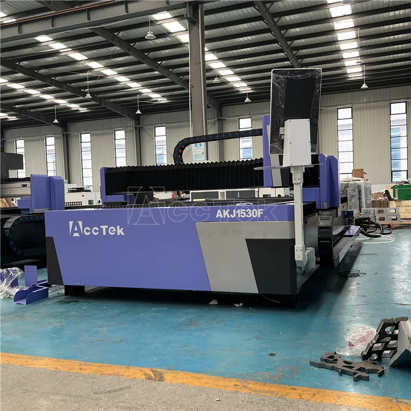 Big Size Carbon Steel Aluminum 1530 Fiber Laser Cutting Machine for Metal Steel Plate Fiber Laser 3015 Automatic Metal Cutter