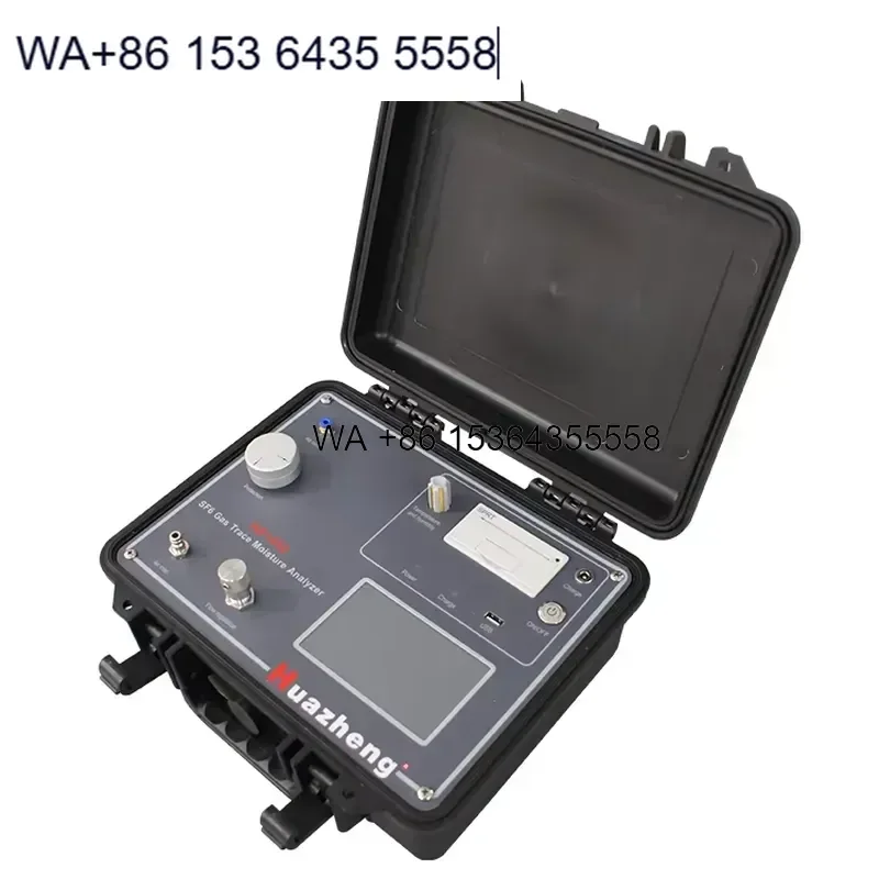 Wmwmnu for Portable SF6 Gas Dew Point Meter High Accuracy Trace Moisture Analyzer Rechargeable Battery Switchgear Test