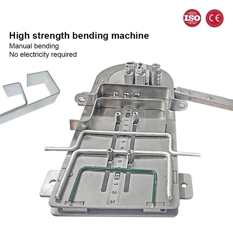 ZTEN Manual Bending Machine Stainless Steel High Strength Cable Bender Multifunctional Aluminum Copper iron Wire Bending Machine
