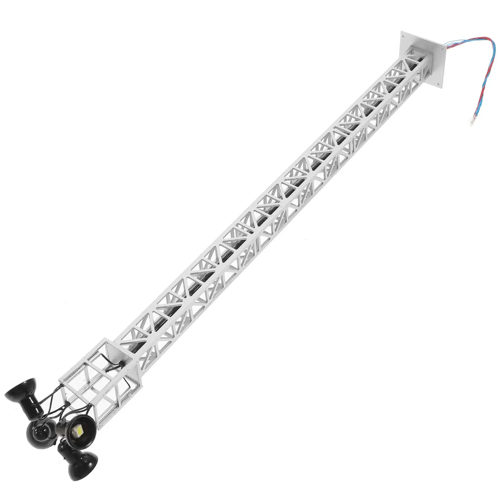 

Миниатюрный светофор для железнодорожного макета, реалистичный световой сигнал для песочницы, аксессуар для ландшафтного дизайна, миниатюрная сигнальная лампа для поезда