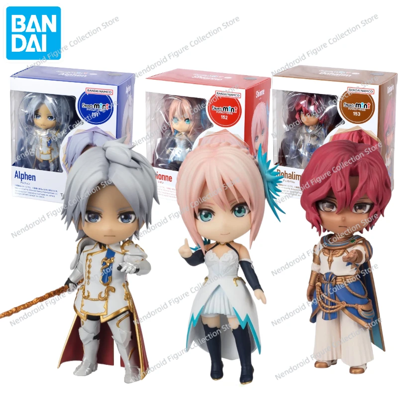 Original In Stock Bandai Figuarts Mini Tales of Arise Shionne Alphen Dohalim Anime Action Figure Toy Figure Collecting Hobby