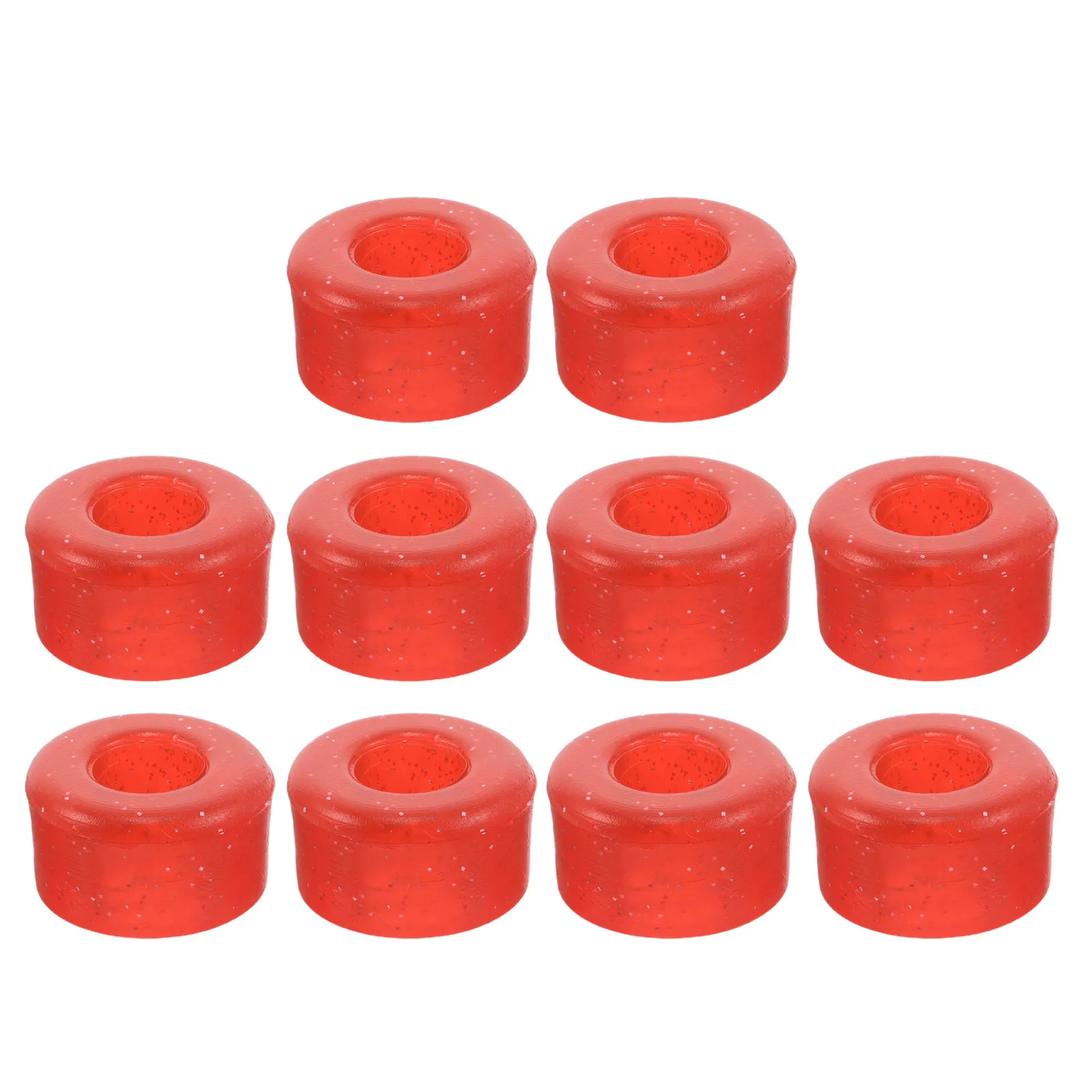 

10 Pcs Skate Shock Absorber Longboard Vibration Reducers Quad Truck Cushions High-impact Skateboard Bushings