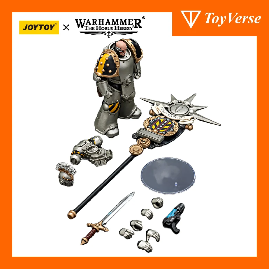 TOYVERSE JoyToy Iron Warriors MKVI Tactical Sergeant & Legion Command Chosen High Detail 1/18 Figures