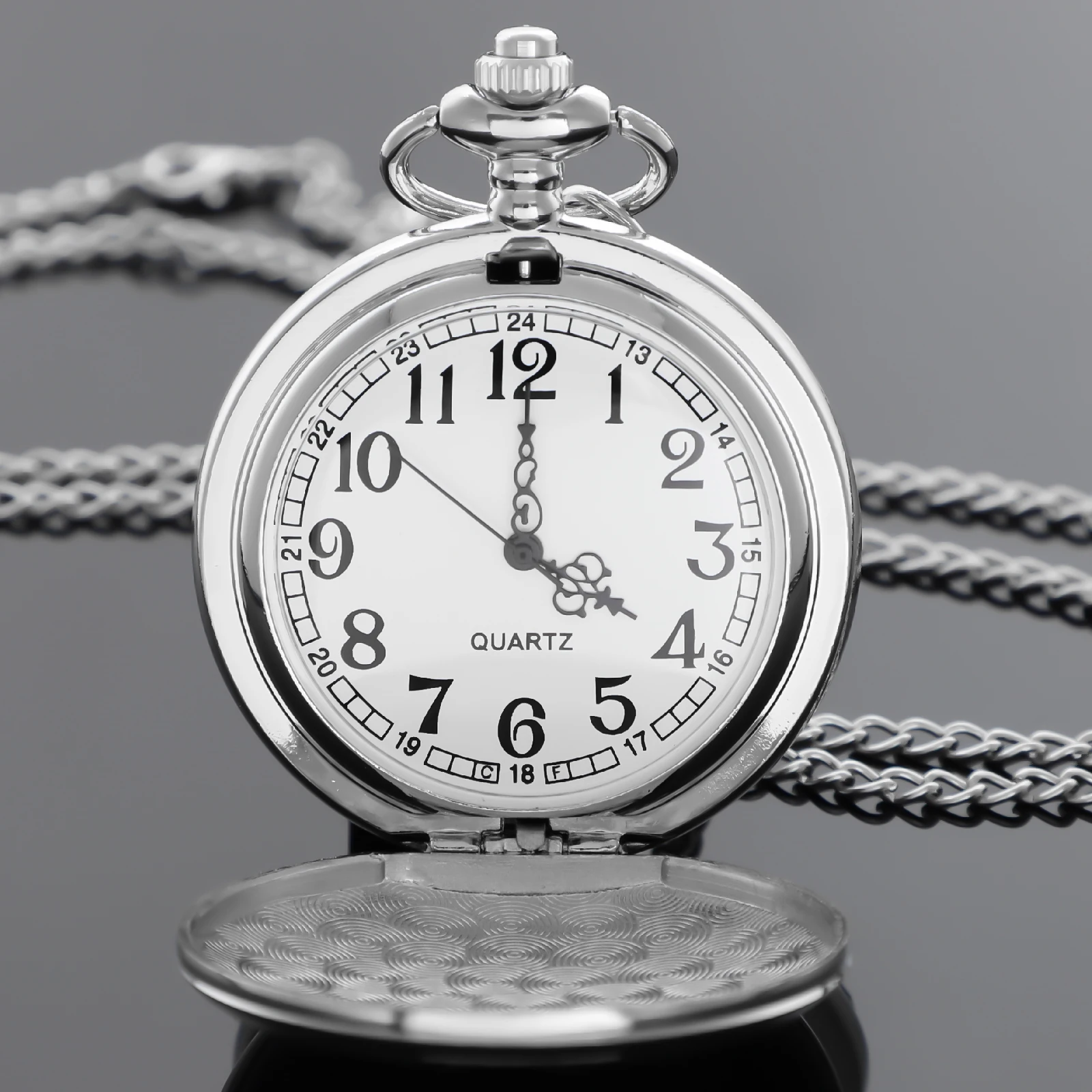 레트로 클래식 닥터 테마 쿼츠 아날로그 주머니 시계 남성 여성 풀 헌터 골동품 클래식 시계 Fob 체인 Dropshipping