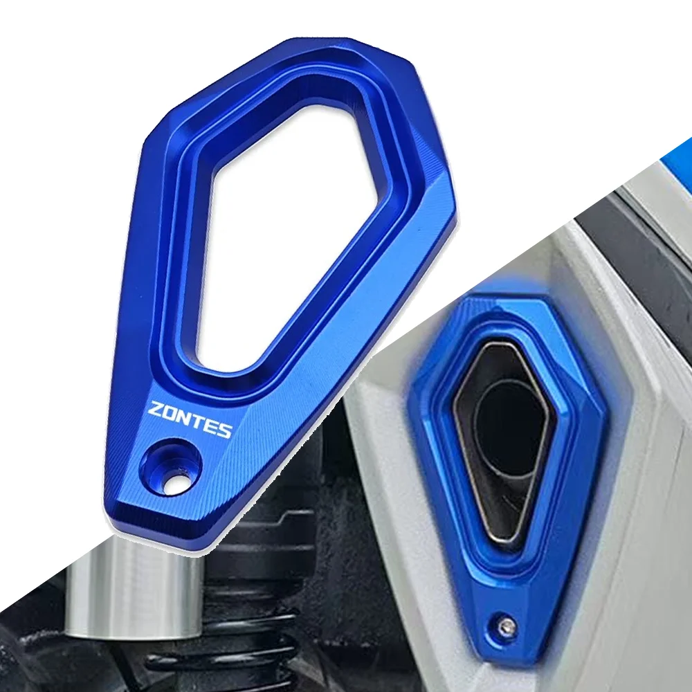 

For Zontes 368G 368M 368K 368D 368E 400G Exhaust Pipe Tip Cover Motorcycle Accessories System Protector 368 G M K D E