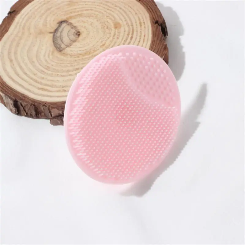 

Bath Massage Cleansing Brush Durable Silicone Non-slip Multi-purpose Hair Washing Scalp Brush Shampoo Brush