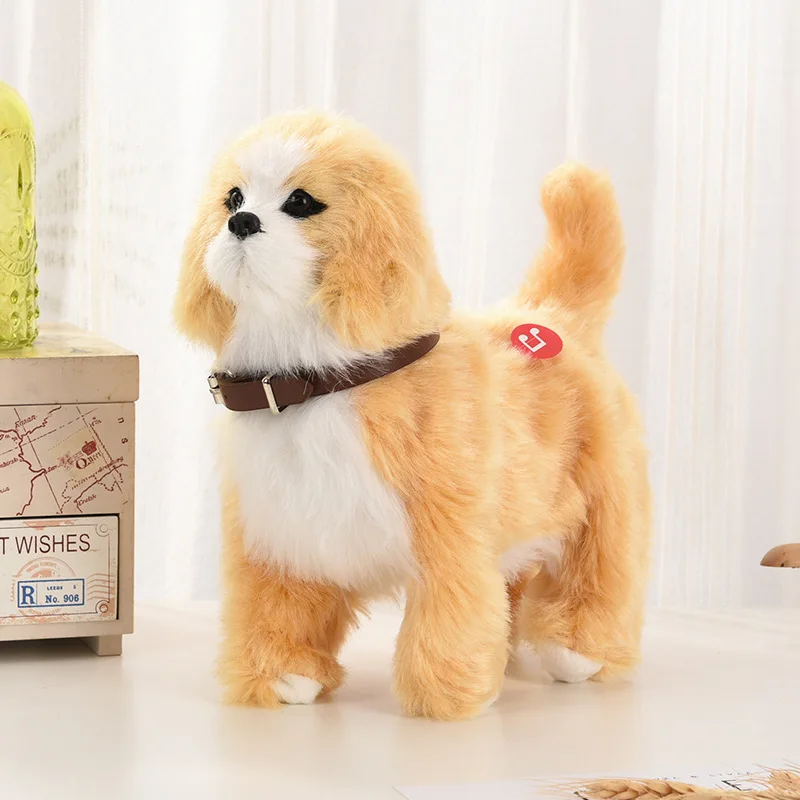 Pisexur Jouets en Peluche Électriques Teddy Sera Appelé Chien Robot Intelligent Marcheur Jouet pour Enfants, Cadeaux d'Anniversaire pour Enfants Pisexur Jouets en Peluche Électriques Teddy Sera Appelé Chien Robot Intelligent Marcheur Jouet pour Enfants, Cadeaux d'Anniversaire pour Enfants