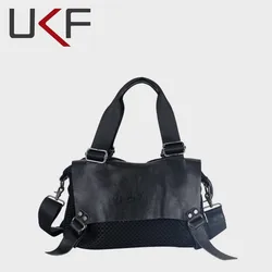 UKF New Design Genuine Leather Bag Large Women Handbags Vintage Women Tote Bags Big Ladies Shoulder Bags For Women сумка женская