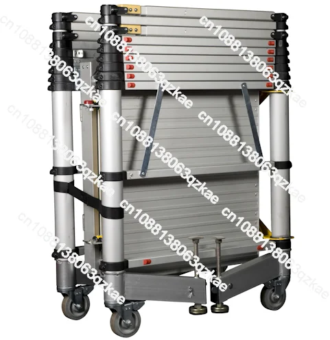 New Style Mobile aluminium Telescopic scaffolding tower ladder in scaffolding