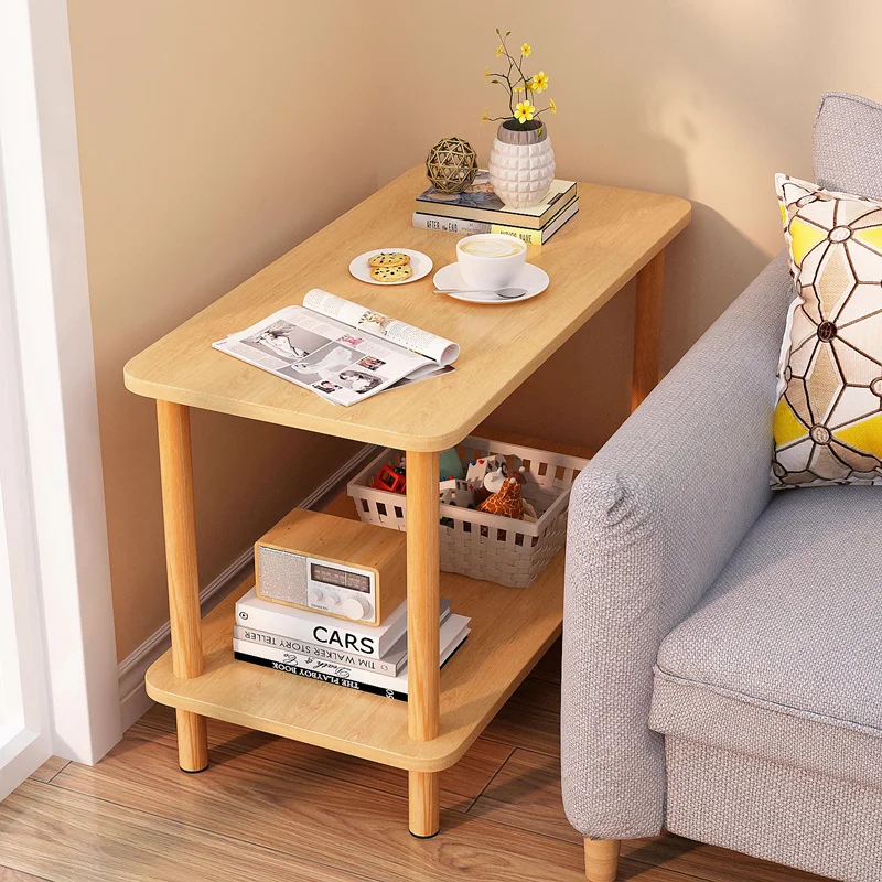 

A few small tables beside the sofa use the living room coffee table to rent a bedside shelf tea table.