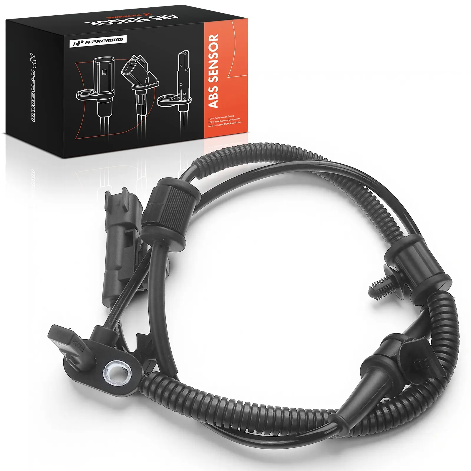 A-Premium Front Driver or Passenger Side ABS Wheel Speed Sensor for Chevrolet Malibu 2013-2015 Impala 2014-2020 Malibu Limited