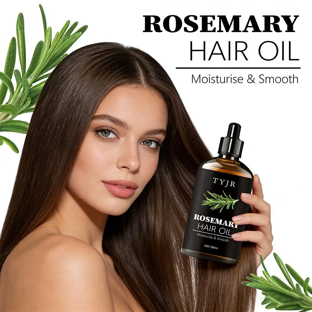Essential Oil Scalp Care Serum Mild Nourishing Hair Repair Essence Liquid 100ml Natural Rosemary Extract Hair Oil Hair Product