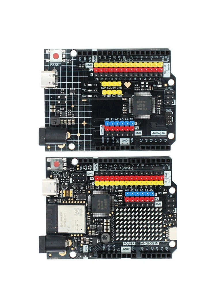 Placa de desarrollo UNO R4 Minima tipo C USB ESP32-S3 WIFI Edition para controlador de aprendizaje de programación Arduino