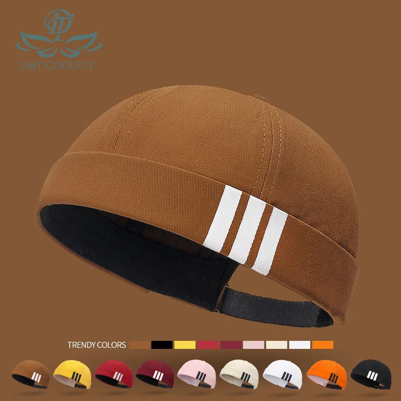 D&T 2024 New Hip Hop Hat Men Women Personalized Embroidered Landlord Versatile Trendy Fashionable Headless Adjustable Cool Cap