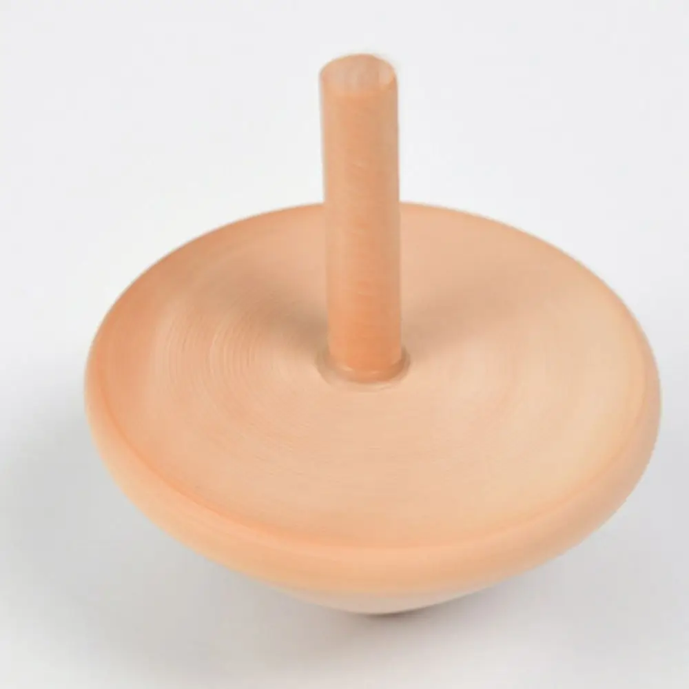 ของขวัญตลกเด็กเด็ก Handcraft ของเล่นคลาสสิกของเล่นเพื่อการศึกษาหมุน Spinning Top