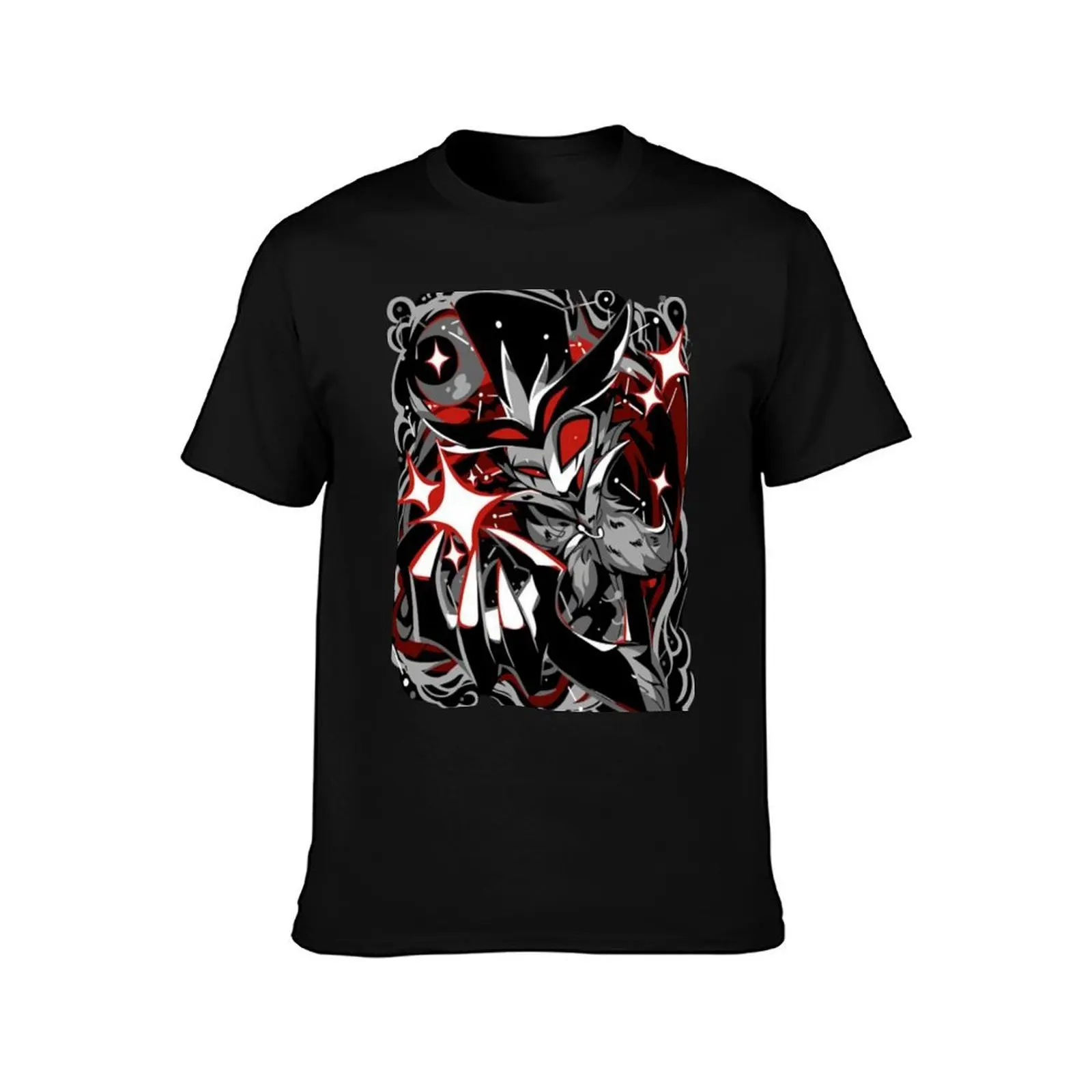 Stolas Demon Design - Helluva Boss T-Shirt graphics oversized mens t shirts casual stylish