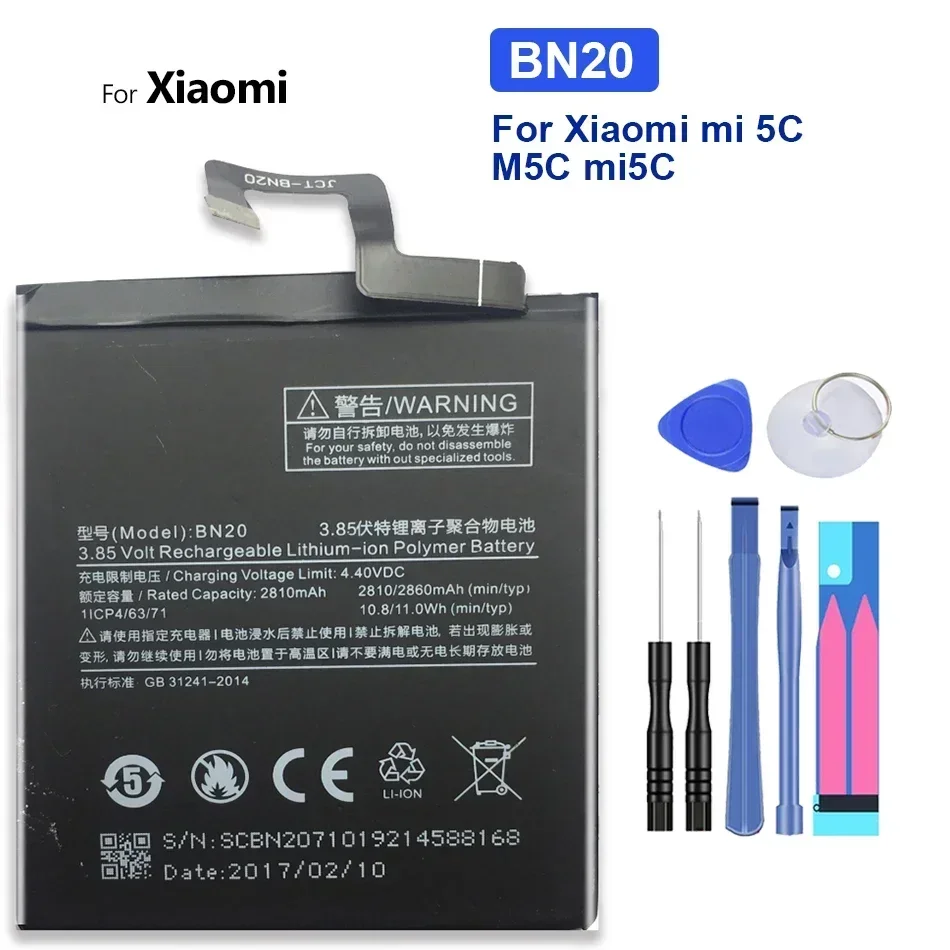 BM37 BN31 BN34 BN20 BM22 BM36 Battery For Xiaomi mi 5 5S 5S Plus 5C 5A 5X A1 for Redmi Note 5A Prime S2 5A Pro Y1