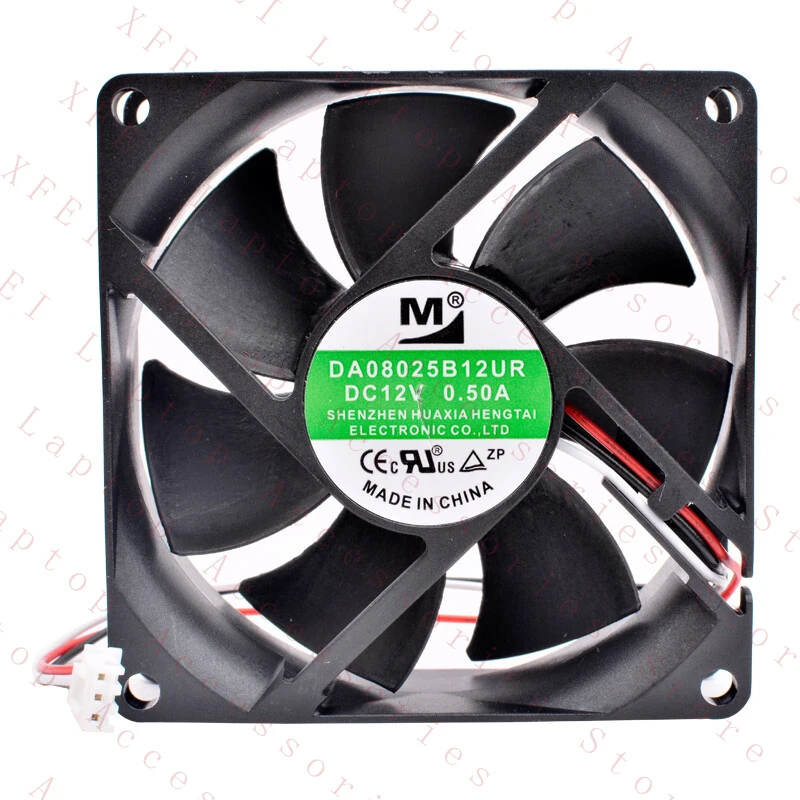 

D 1PC FOR YM 8025 DA08025B12UR Cooling Fan DC12V 0.50A 3-wire
