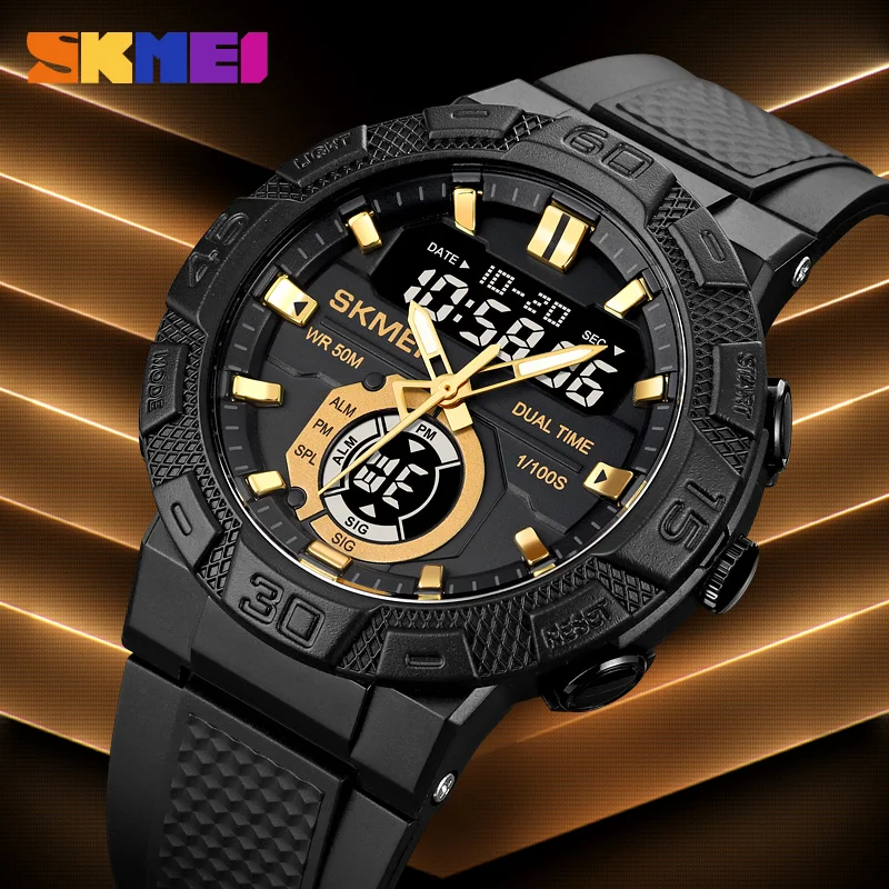 

SKMEI 1881 waterproof Sport Mens Watch Fashion Leisure Original Digital Watches Led Light Reloj Masculino Stopwatch Wristwatch