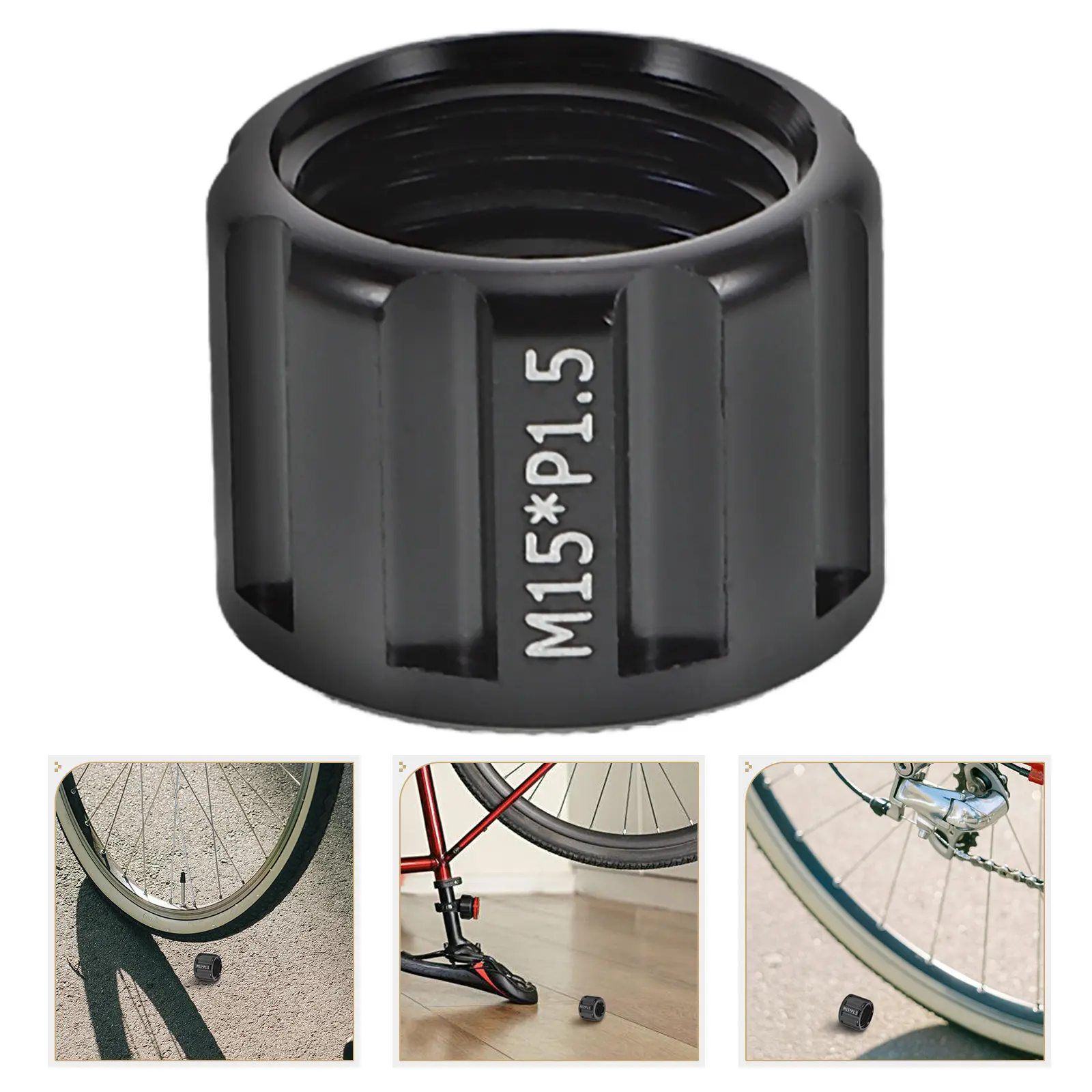 

Гайка-заглушка для сквозной оси велосипеда из алюминиевого сплава для горных электровелосипедов, переднего и заднего крепления, с точной посадкой, прочная, с резьбовым креплением