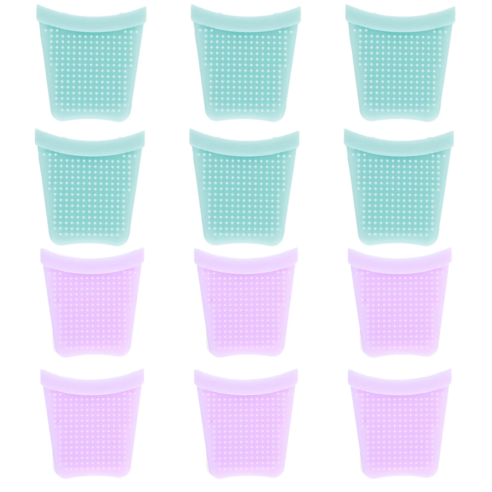 12 قطعة الغسيل سيليكون يغطي غمد بالموجات فوق الصوتية للوجه ملعقة الجلد تنظيف أداة الأغطية الواقية ملحقات العزل الحراري #3