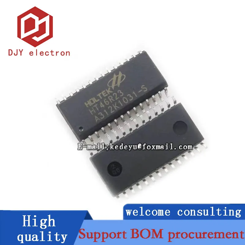 10PCS Original HOLTEK HT46R23 DIP24 SOP28 HT46R002 HT46R066B HT46R004 HT46R47 HT46R065 HT46R003 inline chip microcontroller