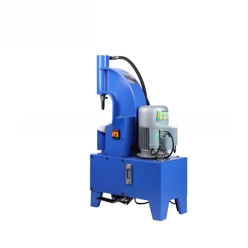 Low Vertical Riveting Machine Brake Pad Riveting Machine Large Platform Electric Hydraulic Brake Shoe Riveting