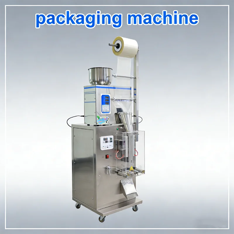 Automatic Back Sealing Packaging Machine Three Side Sealing Quantitative Grain Powder Particles Weighing Packing Machine