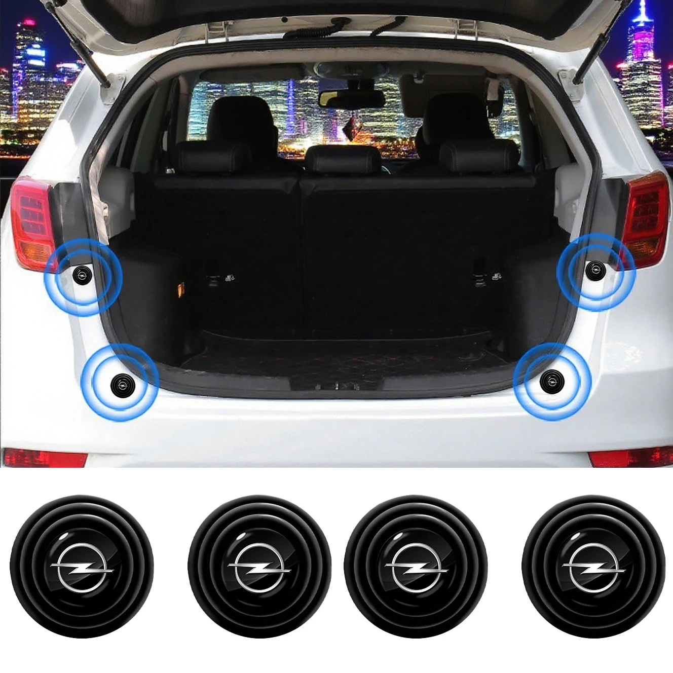 Шумоизоляционная и противоударная подушка для автомобильной двери, звукоизоляционная накладка Opel Insignia Astra Antara Meriva Zafira H G Corsa