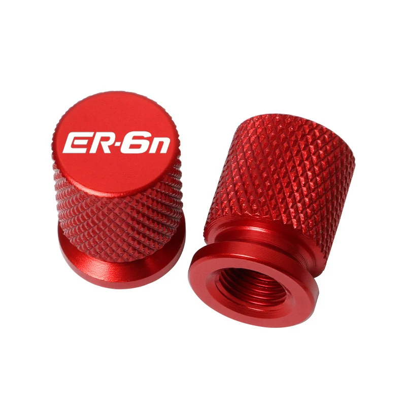 For KAWASAKI ER-6N ER6N ER 6N 2012-2023 Accessories Motorcycle CNC Aluminum Tire Valve Air Port Stem Cover Caps